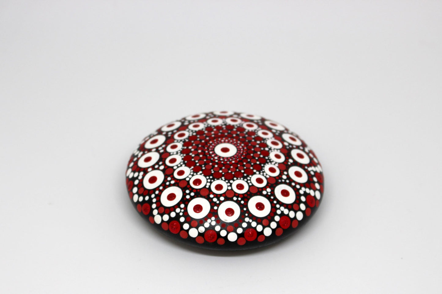 Dots on Stone - Red